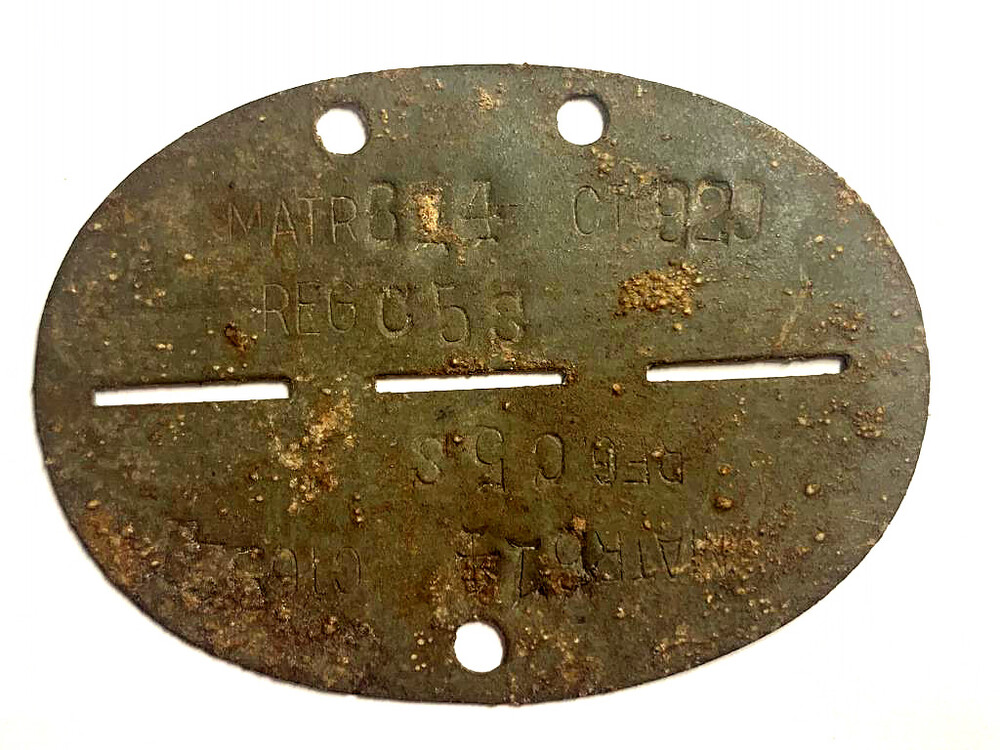 Romania Dogtag / from Stalingrad