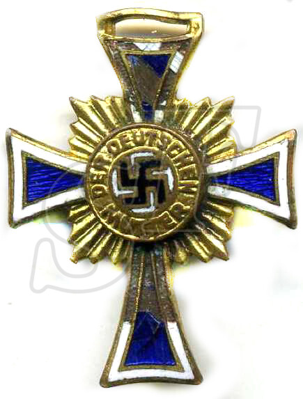 Cross of Honour of the German Mother in gold [Miniature]