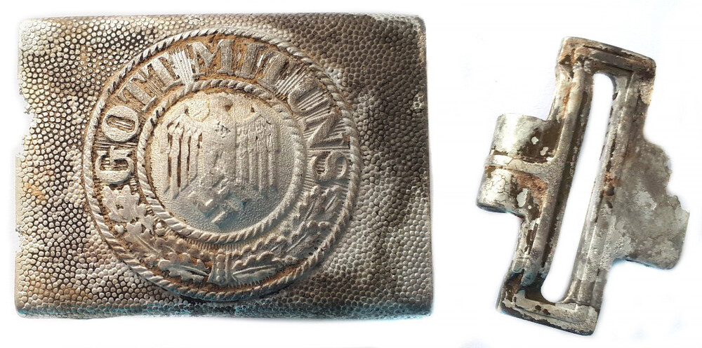 Buckle “Gott mit Uns” / from Stalingrad