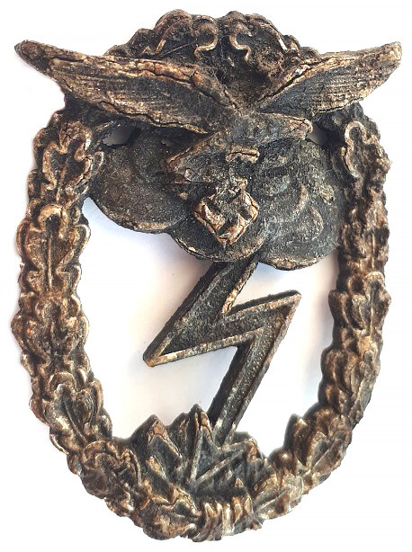 Ground Assault Badge of the Luftwaffe “Gustav Brehmer” / from Koenigsberg
