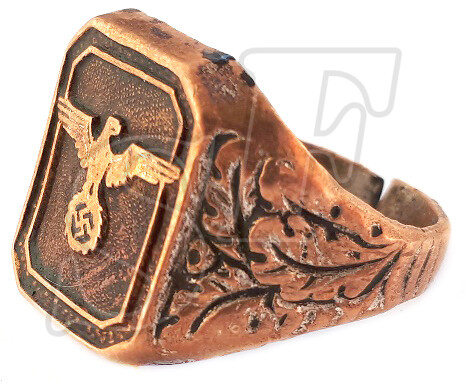 Ring with nazi eagle