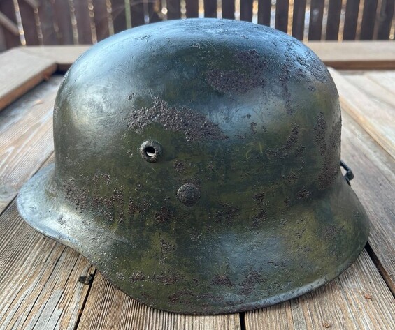 Hungarian helmet M37 / from Voronezh