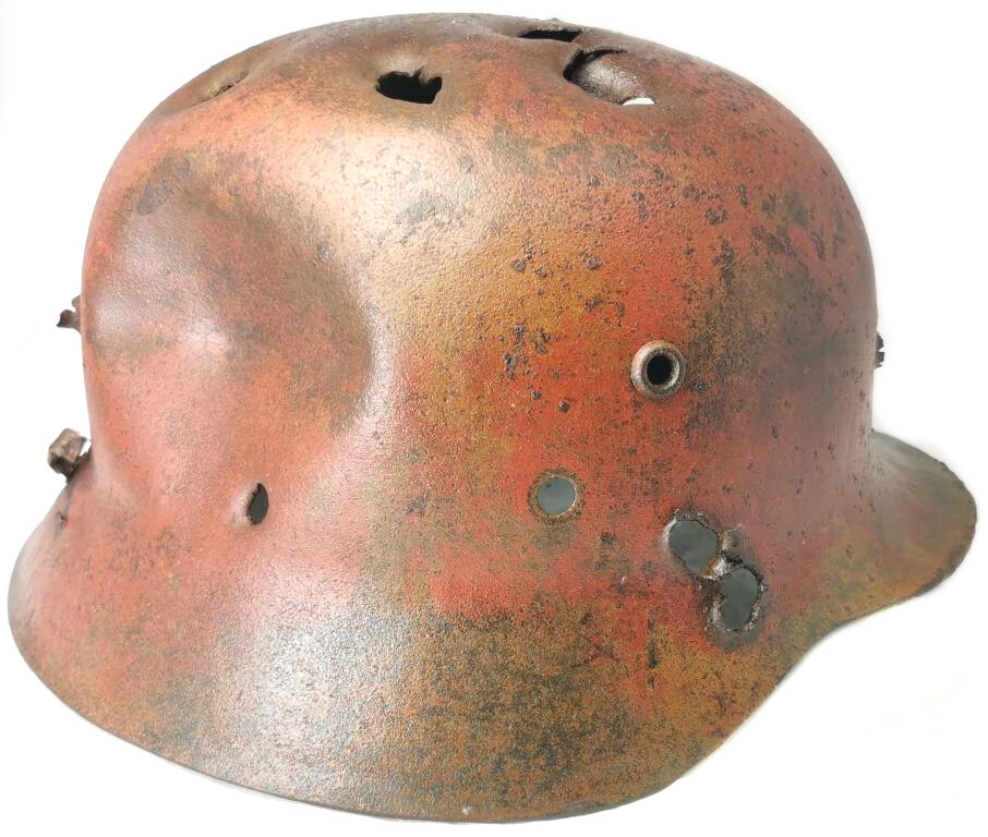 Hungarian helmet M37 / from Stalingrad