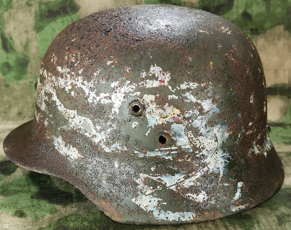 Hungarian helmet M37 / from Stalingrad