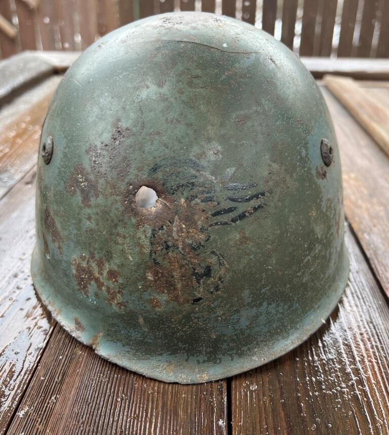 Italian helmet / from Voronezh