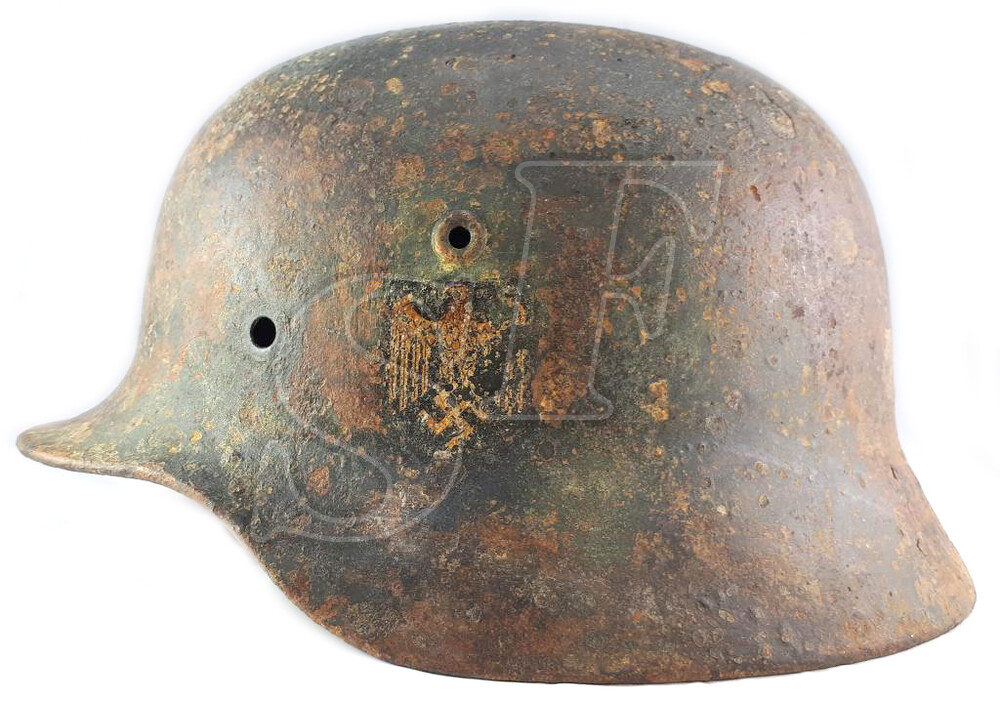 German helmet M40 / from Pillau