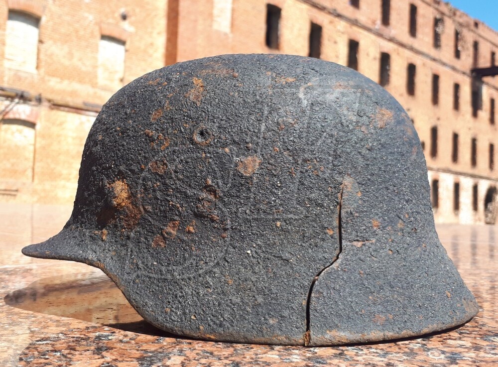Steel helmet М40 from Leningrad