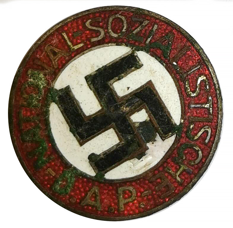 NSDAP Party Badge / from Insterburg