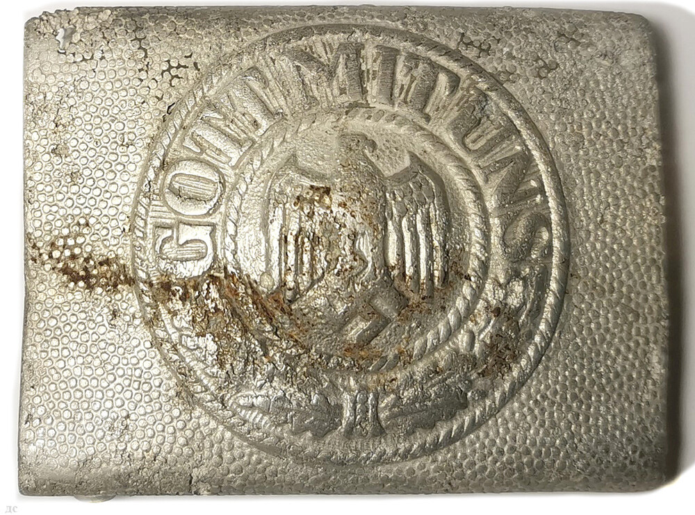 Wehrmacht belt buckle “Gott mit Uns” / from Konigsberg