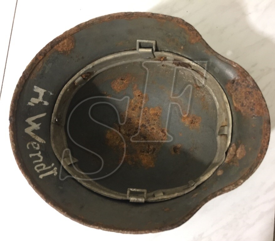 German helmet M35 from Kharkov