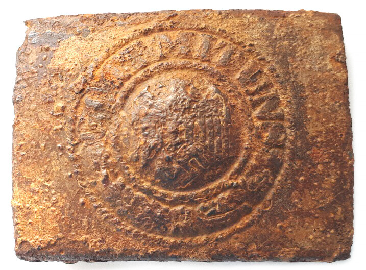 Buckle “Gott mit Uns” / from Stalingrad