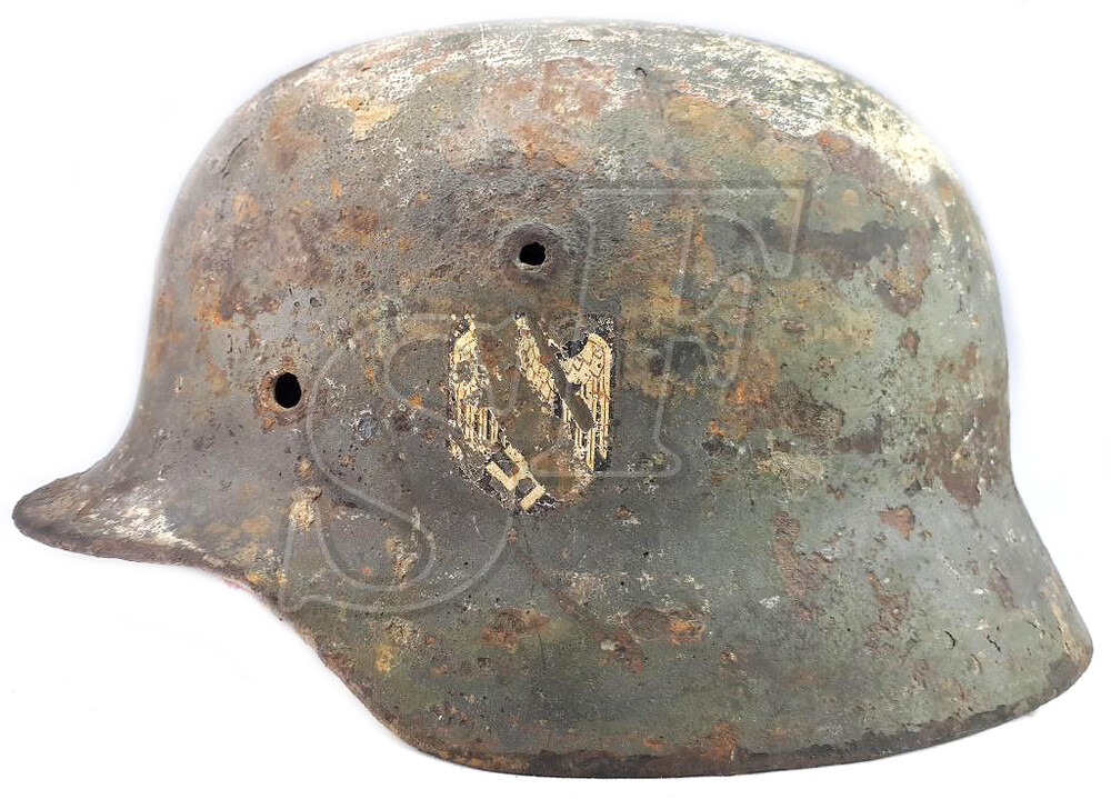Helmet M40 Wehrmacht / from Stalingrad