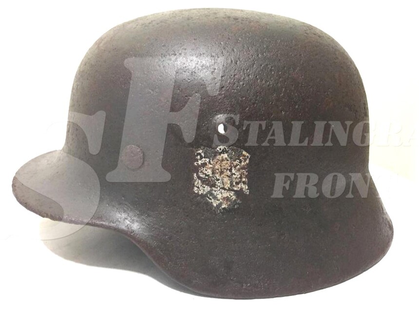 Steel helmet M40 from Stalingrad