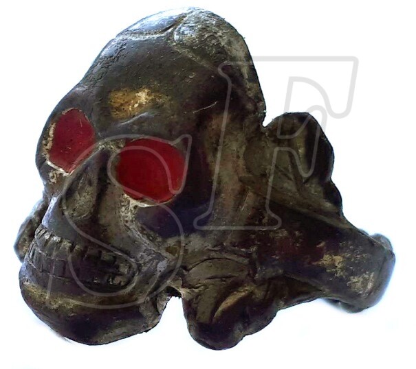 Skull ring, 3 Reich