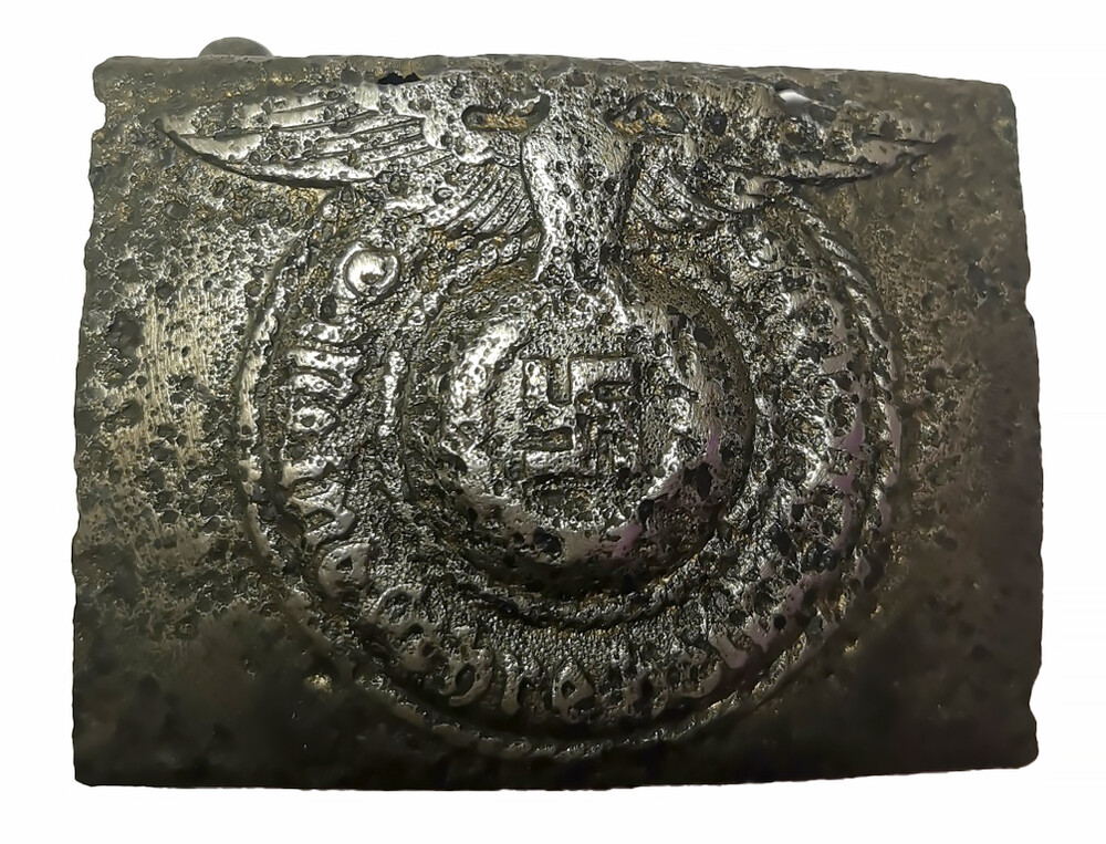 Belt buckle Waffen SS "Meine Ehre heißt Treue" / from Demyansk