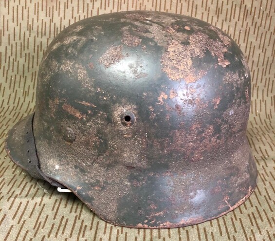 German helmet M35 / from Stalingrad