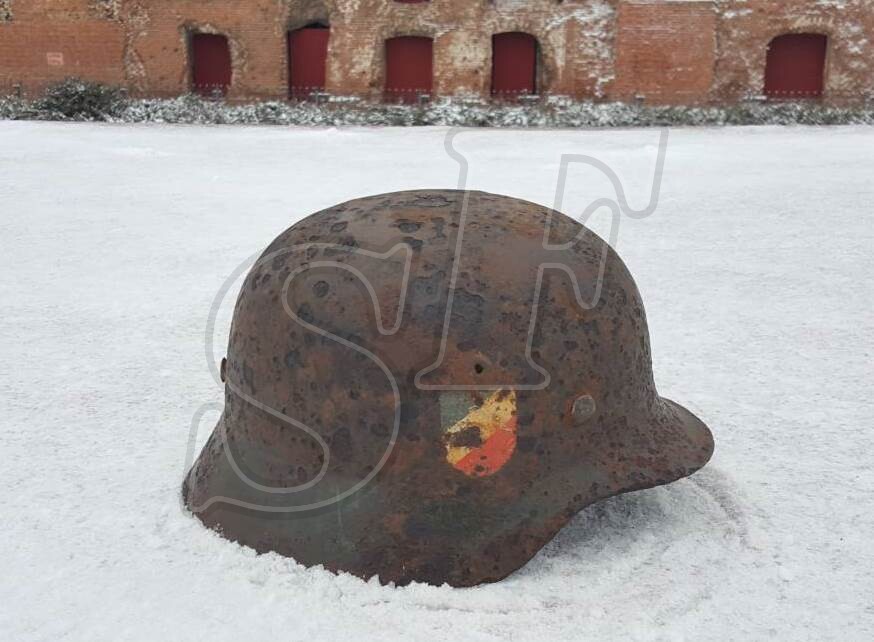 German steel helmet M35 from Millerovo