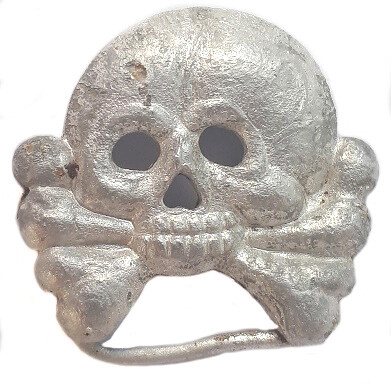 Panzer collar tab skull / from Stalingrad