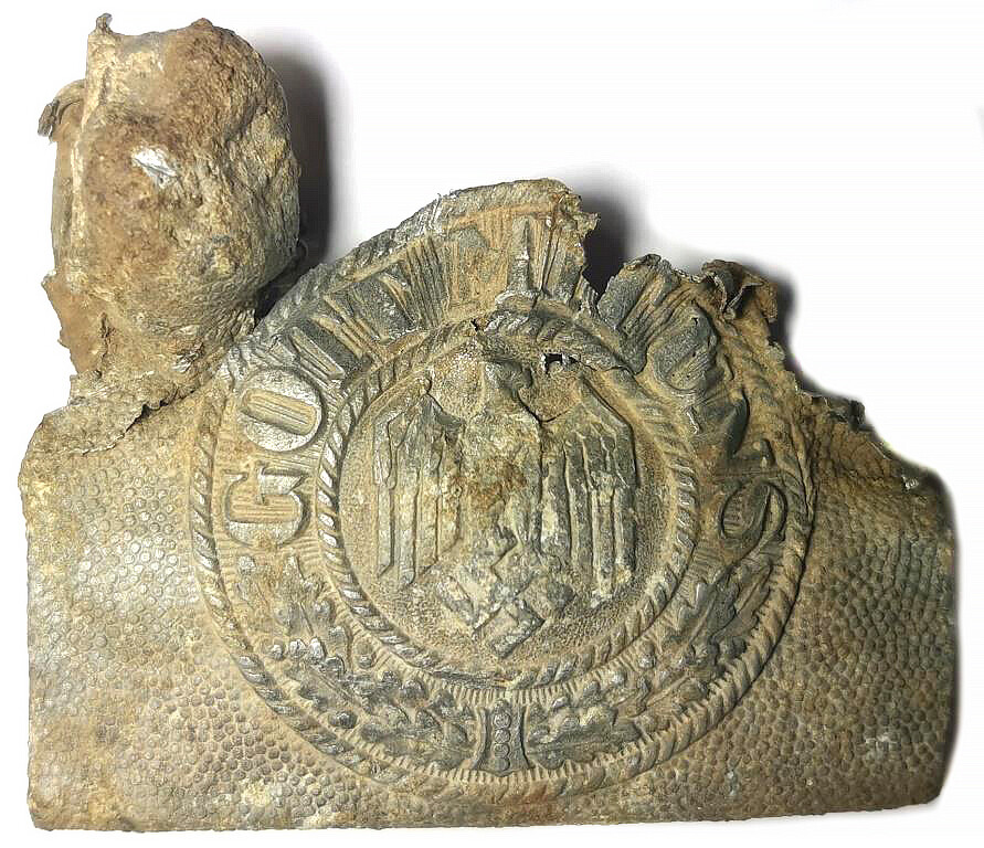 Wehrmacht belt buckle / from Stalingrad