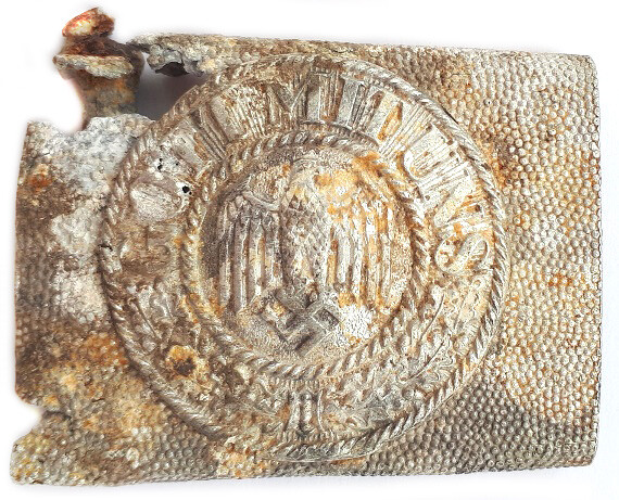 Wehrmacht buckle “Gott mit Uns” / from Crimea