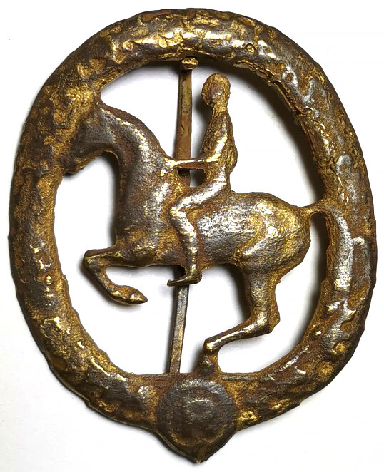 Badge Deutsche Reiterabzeichen / from Stalingrad
