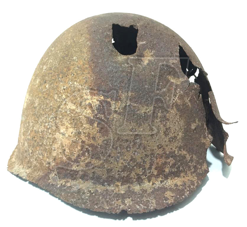 Steel helmet SSH40 / from Stalingrad