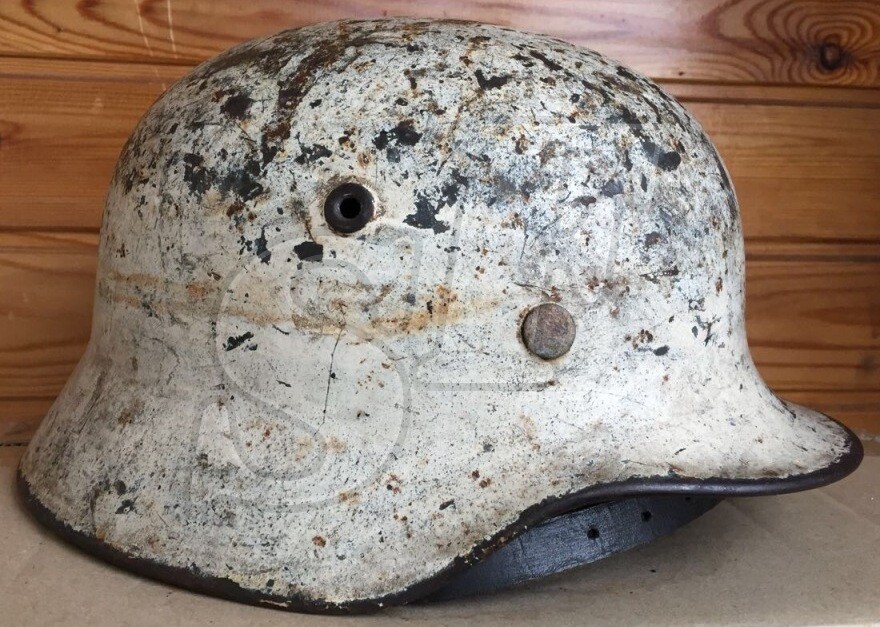 Steel helmet M40 from Stalingrad