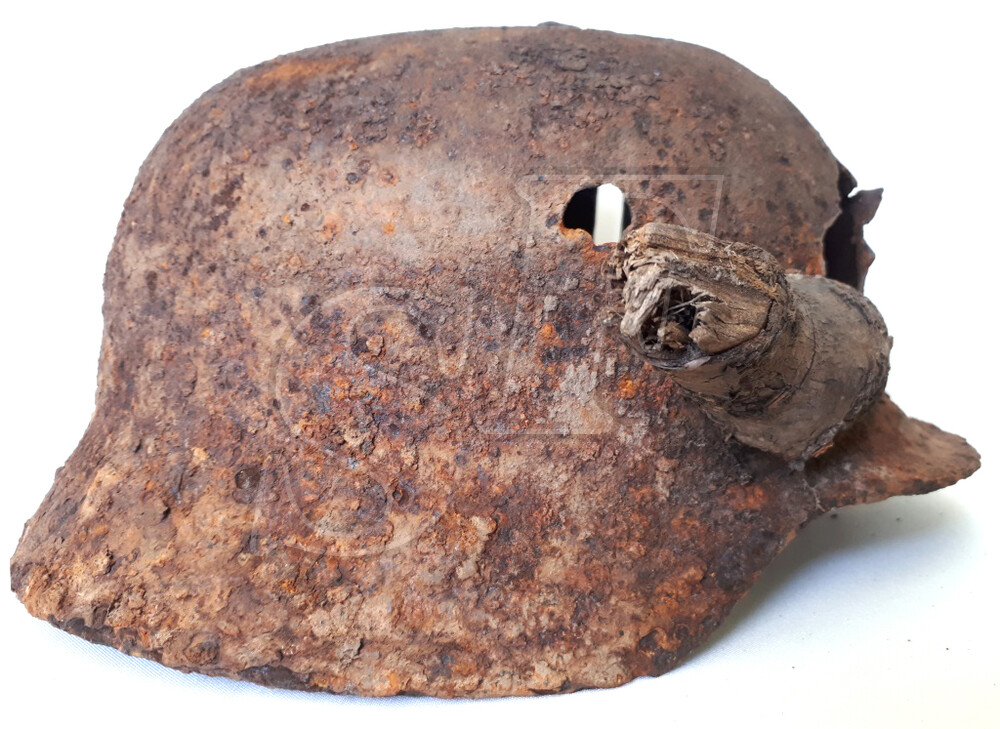 German helmet М40 from Stalingrad
