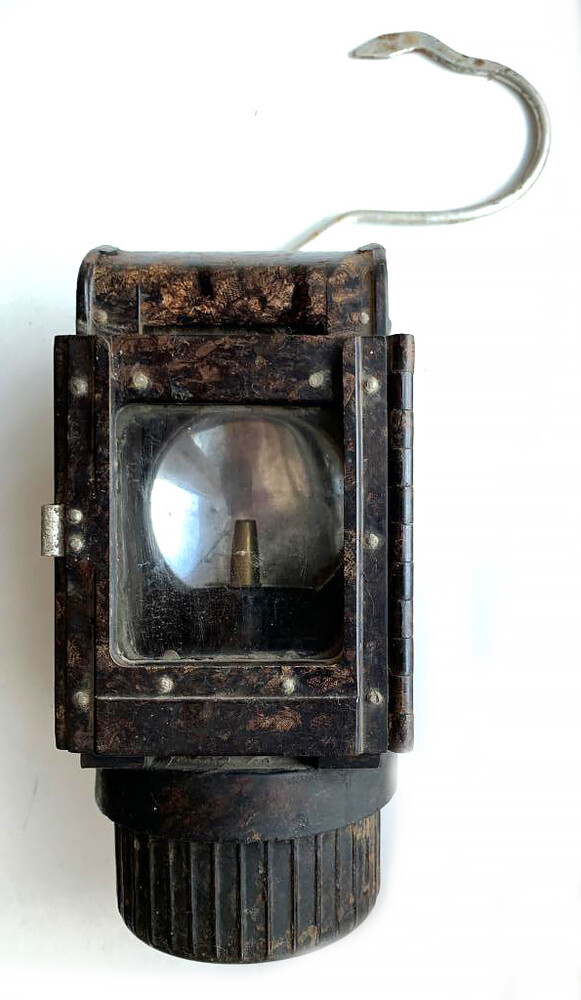 Wehrmacht carbide lamp / from Stalingrad