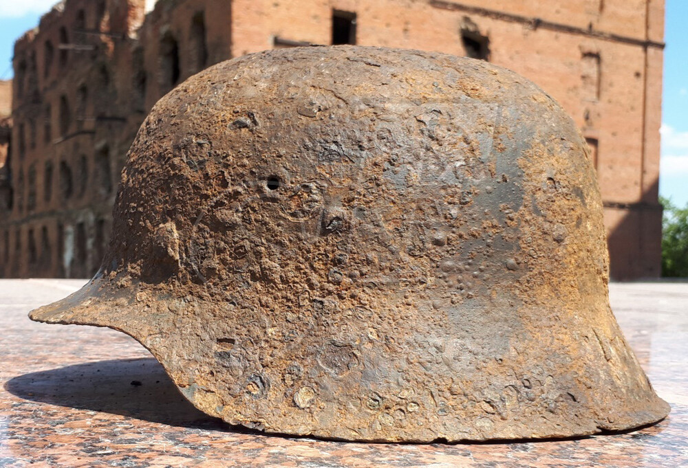 German helmet М42 from Baltiysk