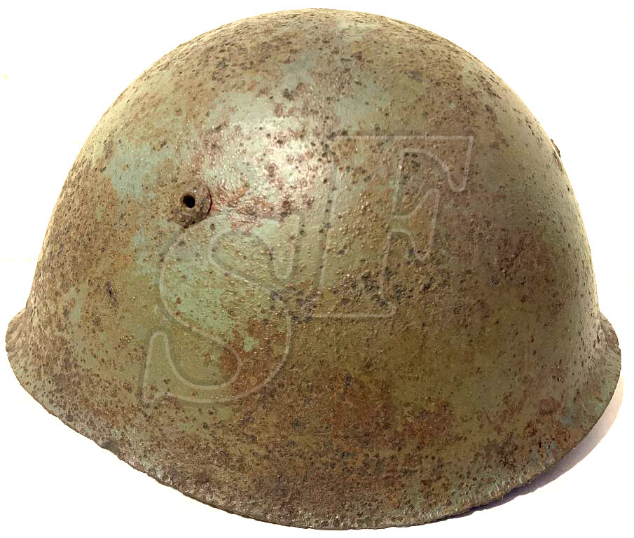WW2 Italian helmet / from Voronezh