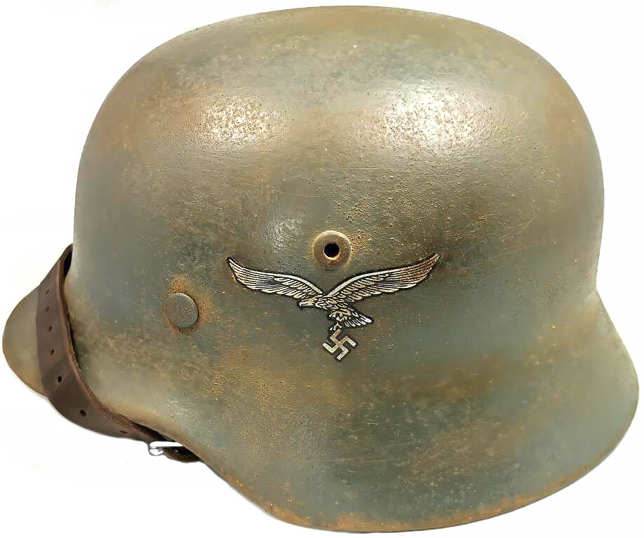 Restored Luftwaffe helmet M35 DD