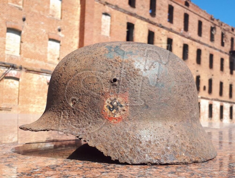 German steel helmet M35 “SS double decal”
