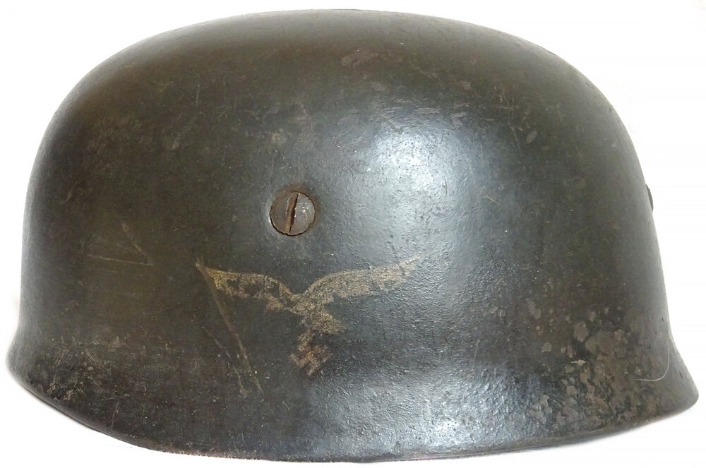 German helmet М38 Paratrooper (Fallschirmjägerhelm)