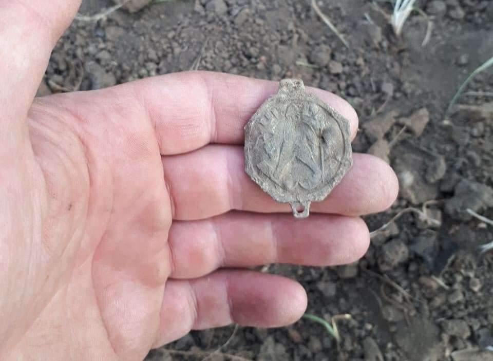 Amulet of Mountain Rangers (Gebirgsjäger) / from Stalingrad