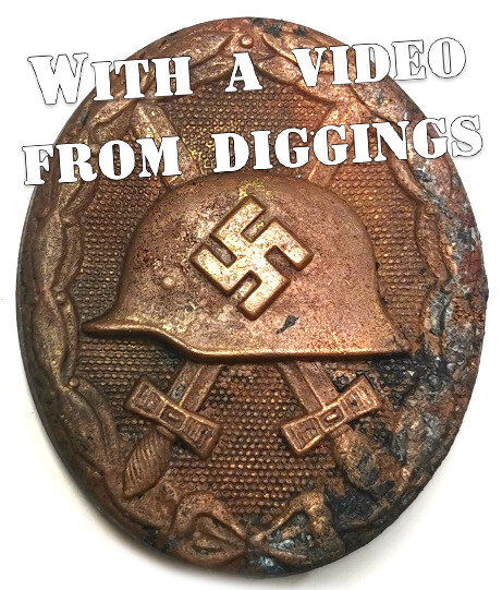 Black wound badge / from Stalingrad