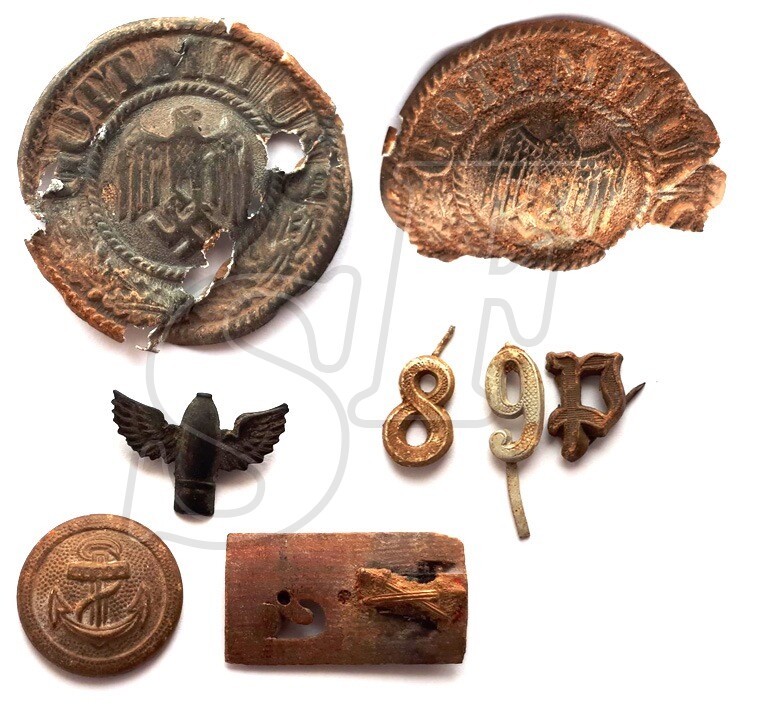 Lot of 3 Reich relics