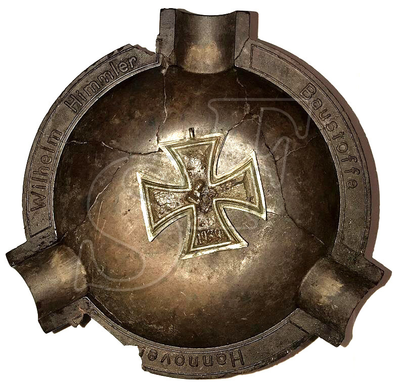 Iron cross 2st class & ashtray / from Stalingrad