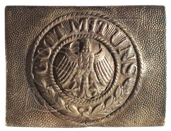 Weimar Republic Buckle “Gott mit Uns” / from Stalingrad