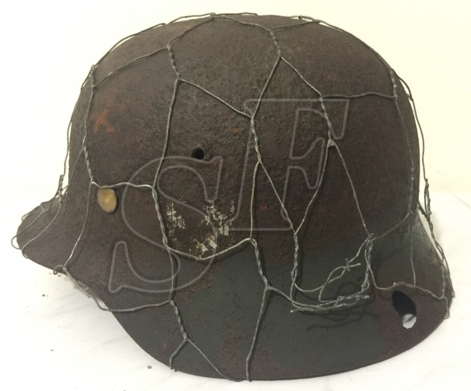 German helmet М35 from village Orlovka