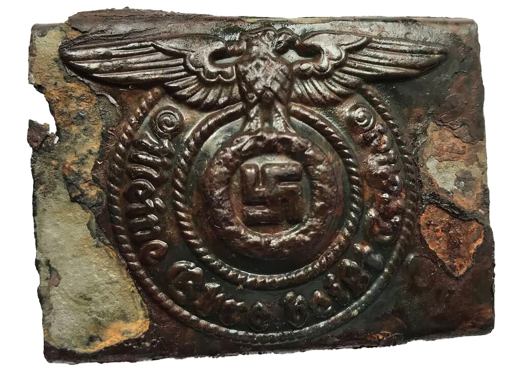 Belt buckle Waffen SS "Meine Ehre heißt Treue" / from Konigsberg