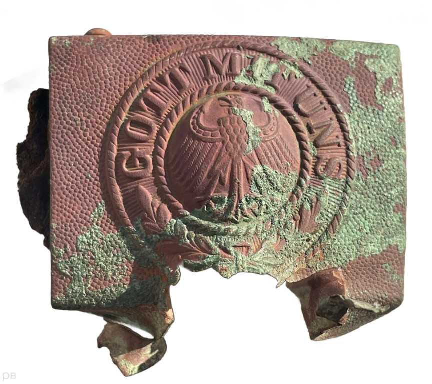 Weimar belt buckle "Gott mit Uns" / from Donetsk
