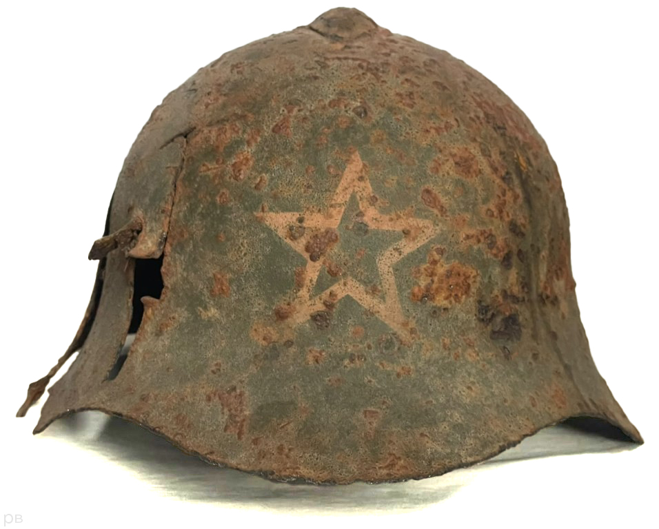Soviet helmet SSH36 / from Brest